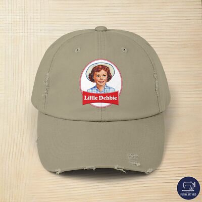 Little Debbie Logo Unisex Distressed Cap