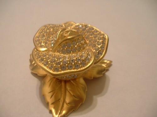 Estee Lauder Solid Perfume Compact 1998 "White Twinkling Rose" Original Perfume