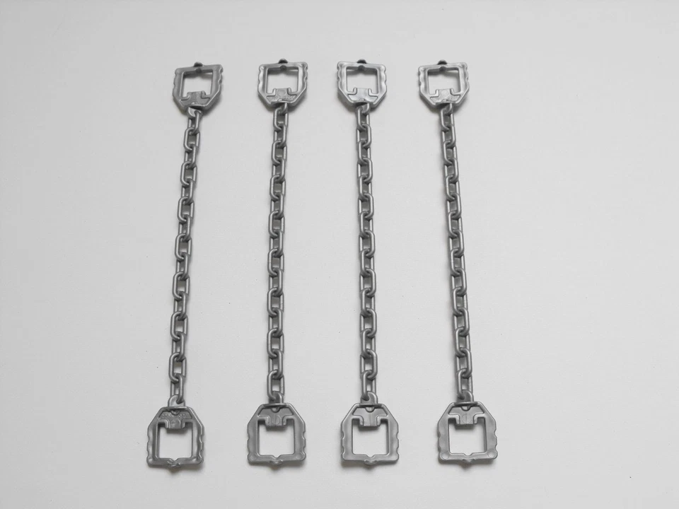 Bruder Ersatzteil Ketten für Holztransporter 03524 02824 43526 Scania Mack