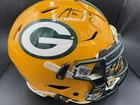 AARON RODGERS Signed GB PACKERS Speed Flex Helmet Fanatics COA Custom Visor 3D