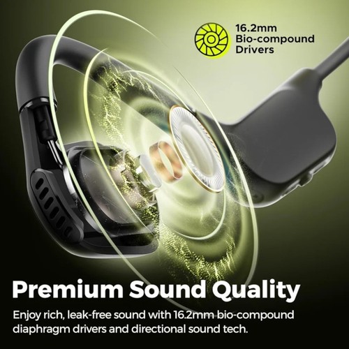 SoundPEATS Runfree Lite2 Cuffie Open-Ear per Run, Lavoro App Controllo Bluetooth - Foto 4 di 8