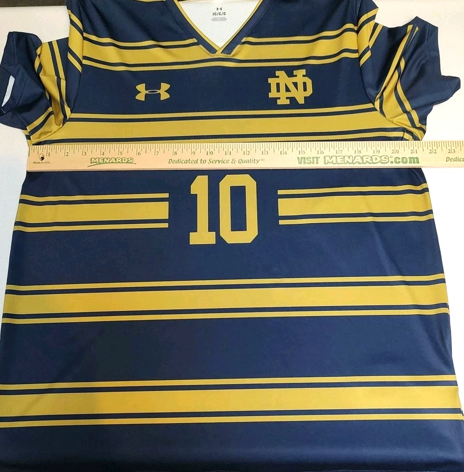 2022 Новый с Ярлыками Under Armour Нотр-Дам образец футбол Джерси Armourfuse большой - Изображение 4 из 4