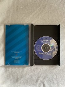 Heart of the Alien (Sega CD, 1994) CIB Registration Card Manual Disc Case