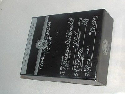 Seymour Duncan 50th Anniversary Limited Edition Duncan Custom Set #004 (Black)