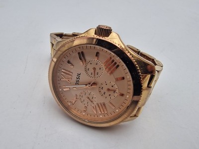 Fossil Damen Armbanduhr Goldfarben   Edelstahl