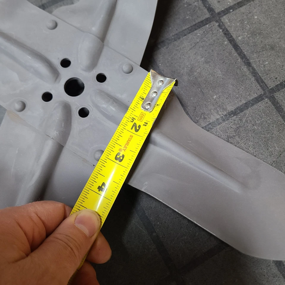 Ventilador de refrigeración Ford Mercury V8 289 302 351 351 W 18" (17,75") pulgadas 4 aspas BONITO Foto 4 de 4