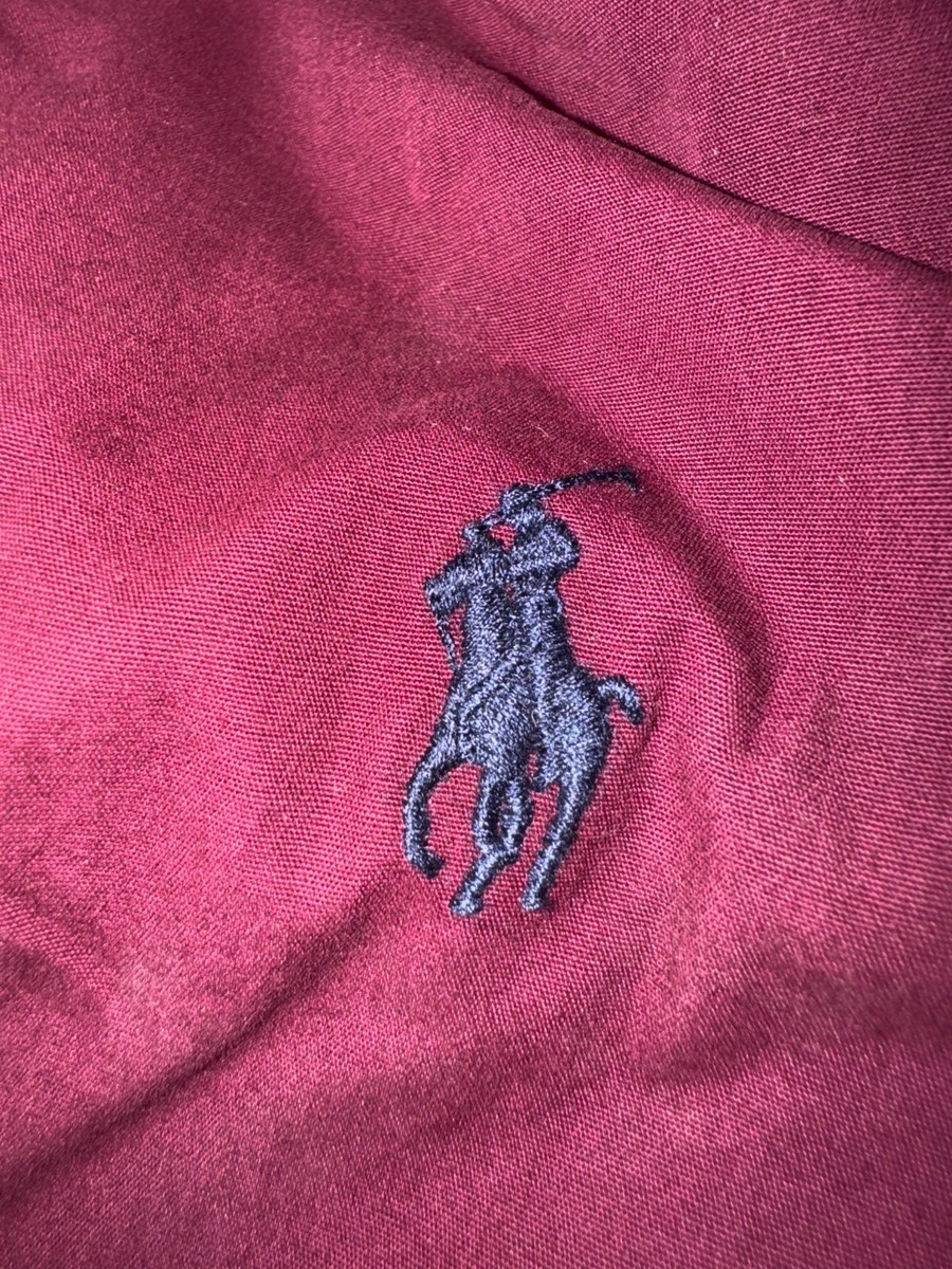 XXL POLO RALPH LAUREN CLASSIC WINE MAROON BAYPORT