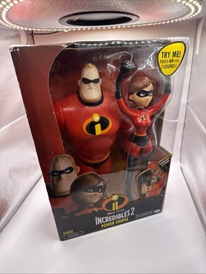 Disney Store - The Incredibles Power Couple sprechende Actionfiguren - neu versiegelt