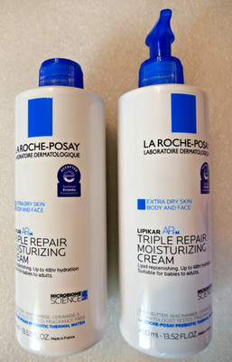 2 New La Roche-Posay Lipikar AP+M Triple Repair Moisturizing Cream - 13.52oz Eac