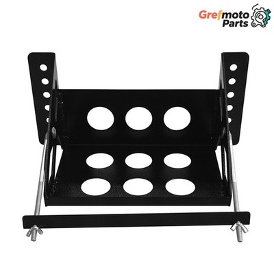 Grefmoto Battery Mounting Bracket Kit Battery Tray For 14.5'' Overall Heavy-Duty