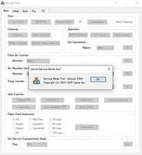 Canon Service Tool ST 6.500 version dated June 12, 2025