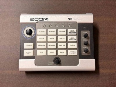 Zoom V3 Vocal Processor Vocal Effects Pedal #0004