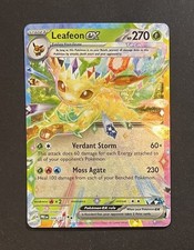 Carta Pokemon Leafeon ex 006/131 Evoluzioni Prismatiche Near Mint