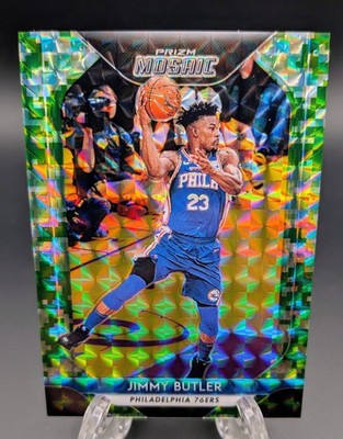 2018-19 Panini Prizm Mosaic Jimmy Butler Camo Prizm 01/25 #41 SSP