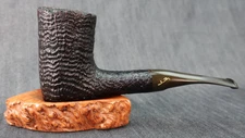 SAVINELLI Autograph XXL Sitter Italian Estate Tobacco Pipe ~ Rustic Briar Italy