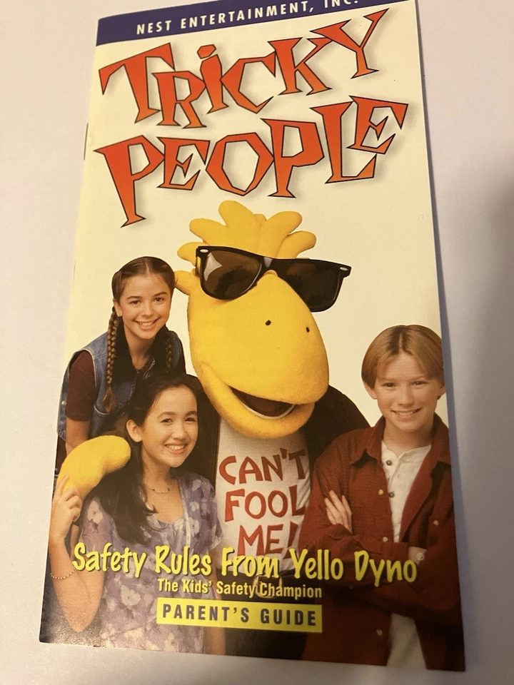 TRICKY PEOPLE VHS 1998 SAFETY RULES YELLOW DYNO KIDS CHAMPION REGINALD CHARMING - Image 3 of 4