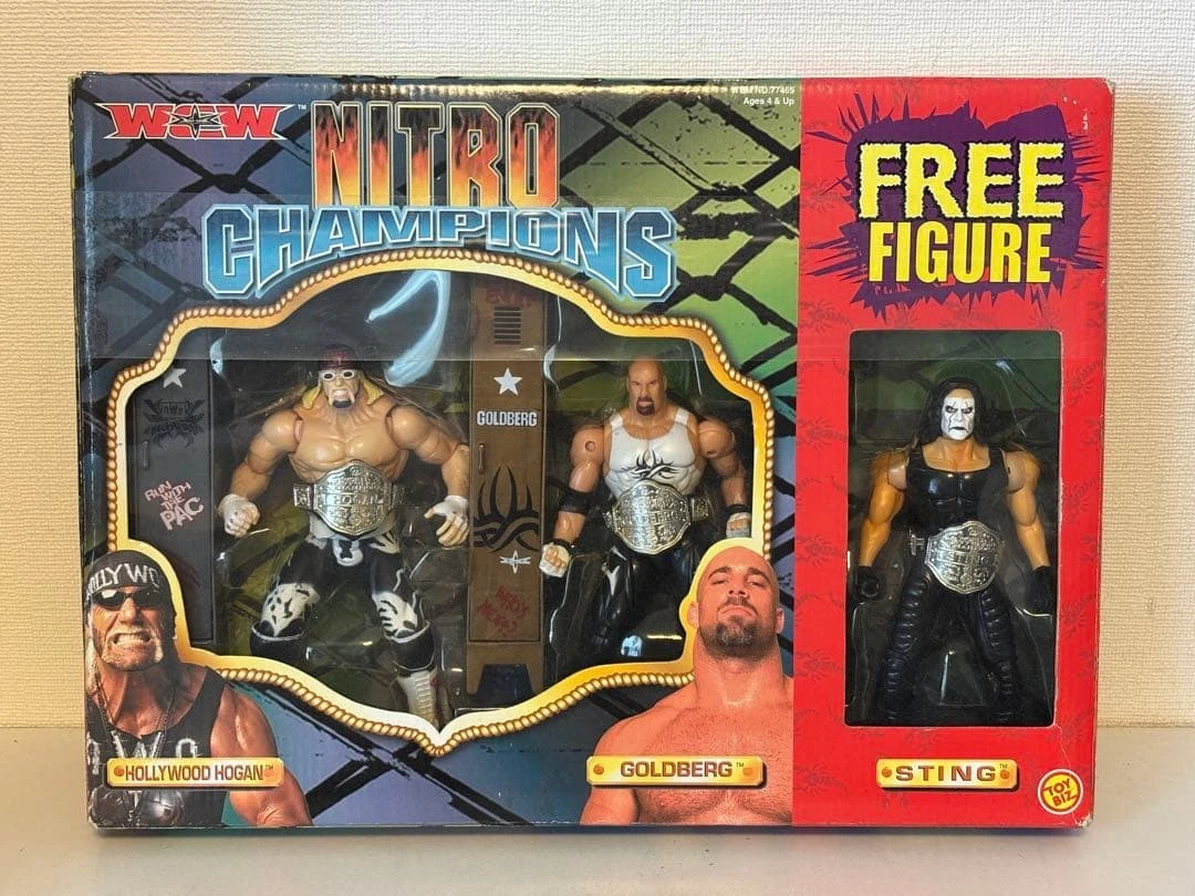 WCW HOGAN&STING&GOLDBERG セット Las mejores ofertas en Figuras de acción de Lucha Libre Hulk Hogan