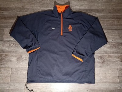 Netherlands nike 1990s reversible men's soccer jacket tracksuit jersey size M/L