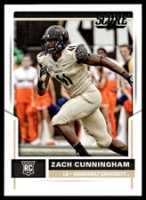 2017 Score Zach Cunningham Rookie NCAA #344