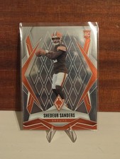 2025 Panini Phoenix Shedeur Sanders RC Silver Rookie #154 Cleveland Browns