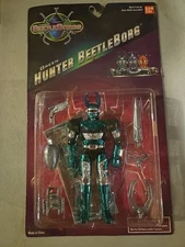 Saban’s Beetleborgs GREEN HUNTER BEETLEBORG, New In Box, 1996 Ban Dai