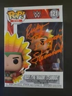 POP! WWE CERTIFIED "RICKY THE DRAGON STEAMBOAT"  AUTOGRAPH!!