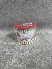 Gingerbread ribbon Christmas Ribbon Wired 2.5inx30ft New Holiday Candy cane