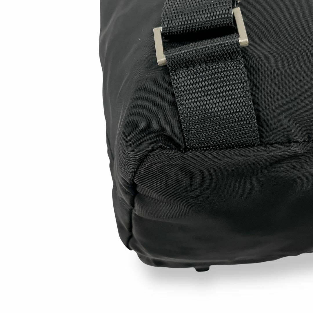 Prada Backpack Triangle Logo Drawstring Backpack … - image 8