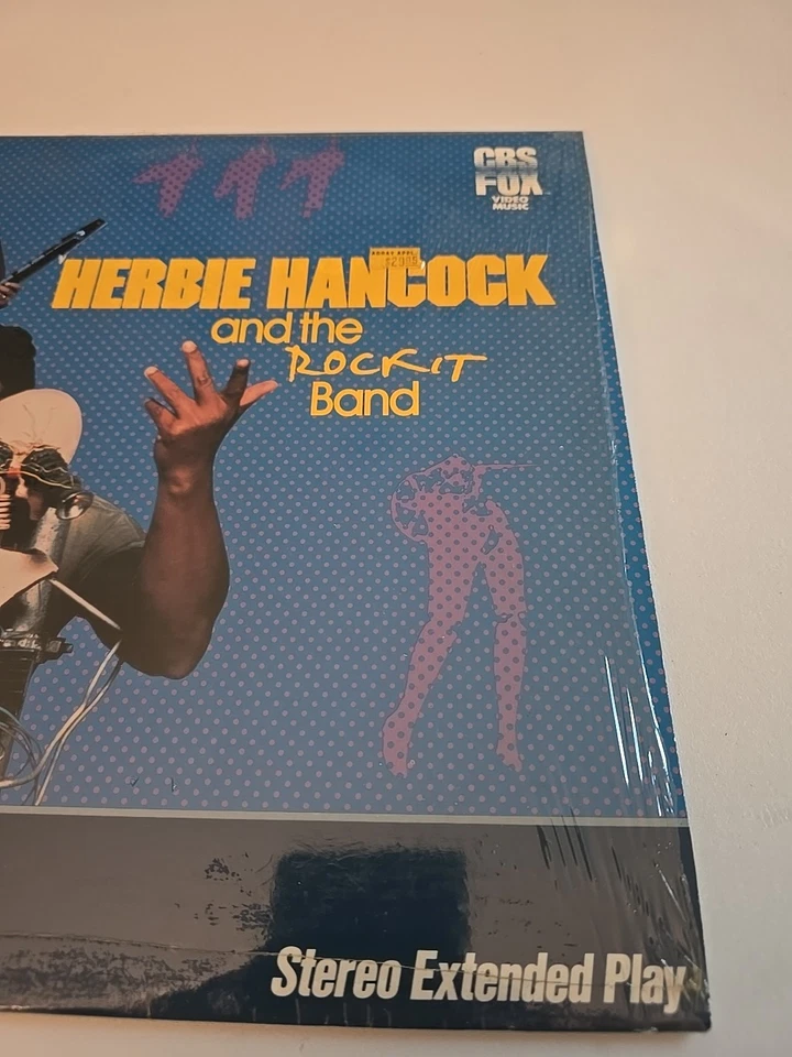 Herbie Hancock and the Rockit Band Laserdisc 1984 Pre Owned Free Shipping  - Image 3 of 4