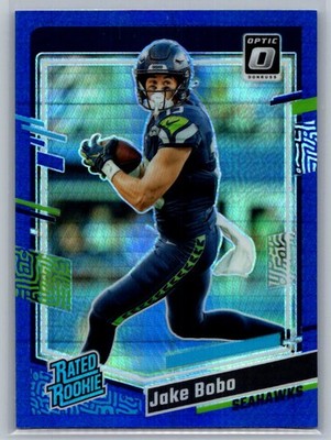 2023 Donruss Optic #288 Jake Bobo Blue Hyper