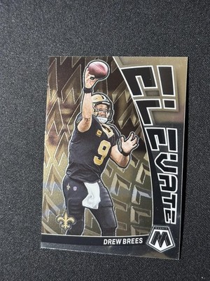 2023 Panini Mosaic #E-DB Drew Brees Elevate