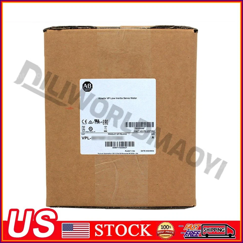 Allen Bradley VPL-A1304A-PK14AA Servo Motor New VPL-A1304A-PK14AA Fast Shipping