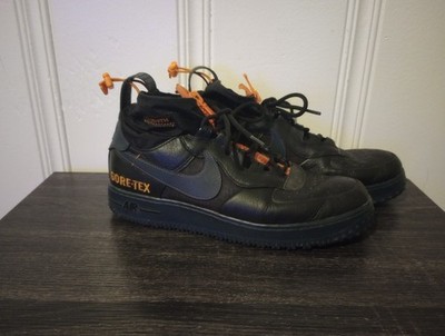 Nike Air Force 1 WTR GORE-TEX Mens Size 12 The 10th Black Blue Orange CQ7211-001
