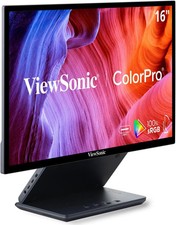 ViewSonic 15.6" FHD IPS Portable Monitor with 2 Way Powered USB C VP1656