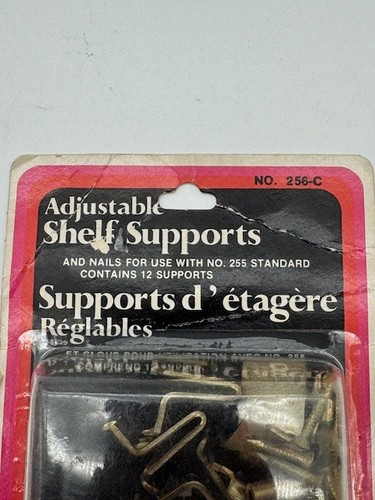 Knape & Vogt 256-C ADJUSTABLE Shelf Support CLIPS Pack of (12) NEW - Picture 2 of 4