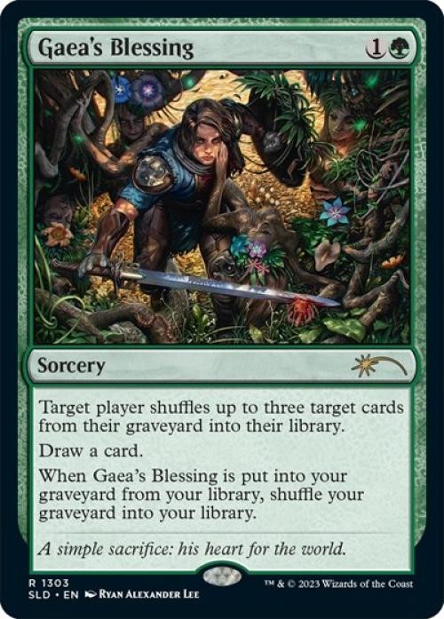 MTGプレイマット　Gaea’s Blessing MTGプレイマット Gaea's Blessing MTG English Gaea's Blessing