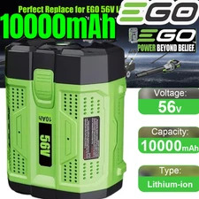 Upgraded 10 Ah Lithium-ion Battery For EGO 56V 56 Volt BA5600T BA4200 BA2800 NEW