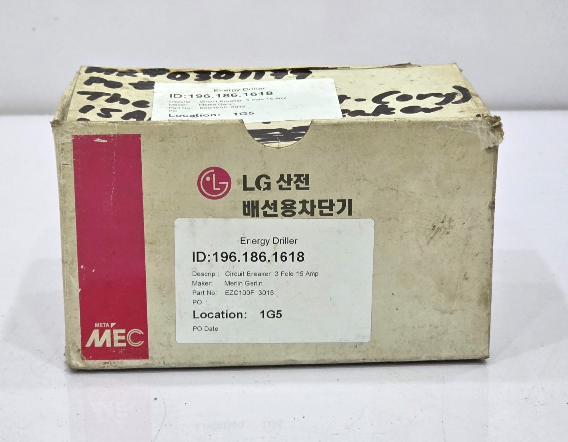LG ABS 103B MOLDED CASE CIRCUIT BREAKER 15A