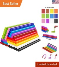 Colored Hot Glue Sticks, 72 PCS 0.27 x 3.93 in Mini Hot Melt Glue Sticks Colo... 0.31 per gallon