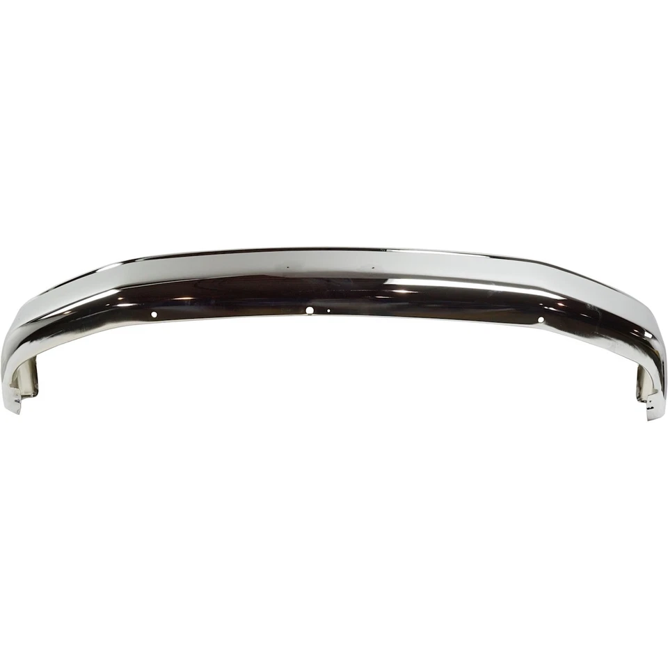 Front Bumper For 1992-1996 Ford F-150 F-250 Bronco Chrome Steel Standard Type - Image 4 of 4