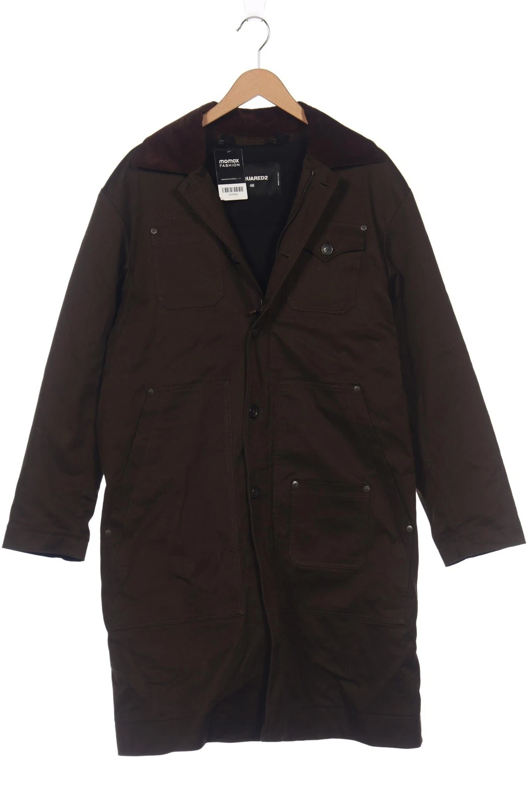 DSQUARED2 cappotto uomo invernale parka giacca invernale taglia EU 46 verde #o0n5b9x