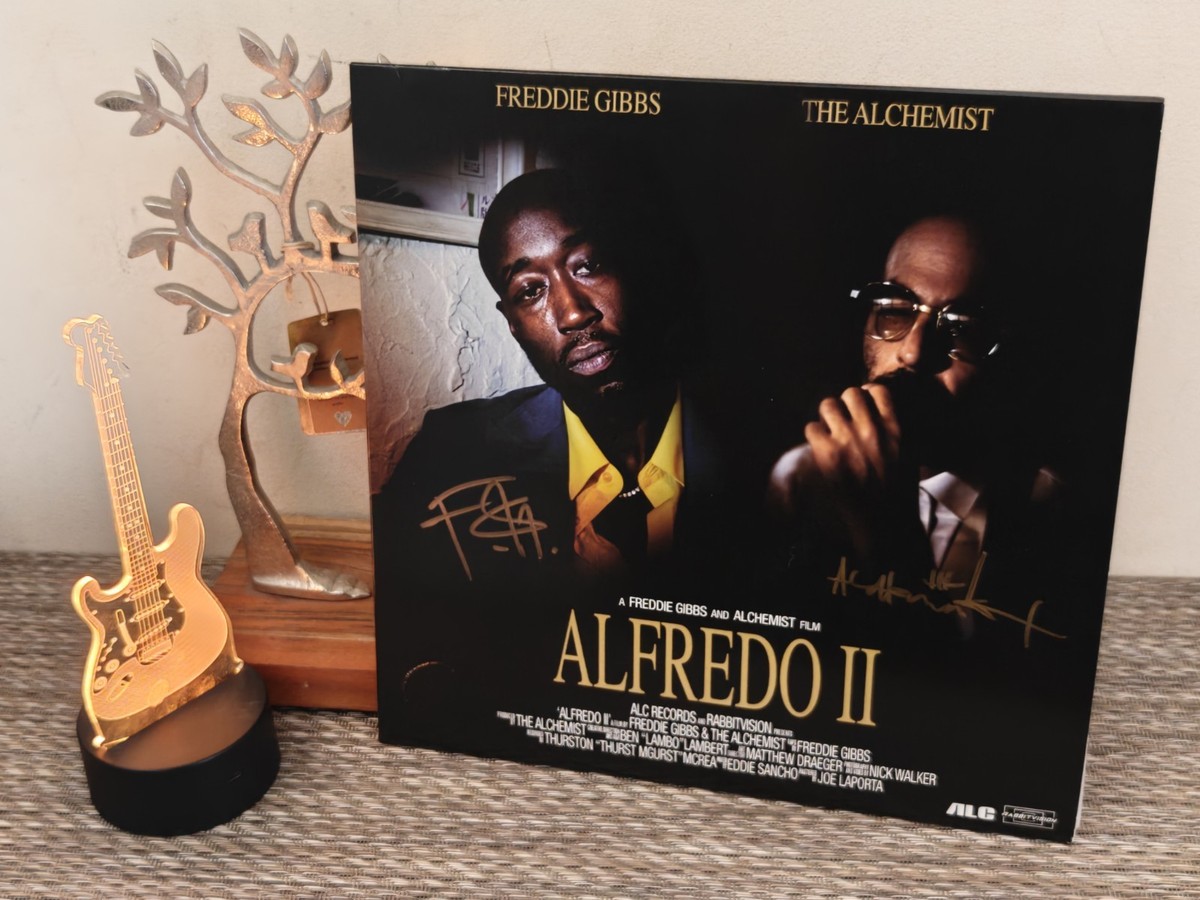 Freddie Gibbs & The Alchemist - Alfredo II Both Signed Cover Laser