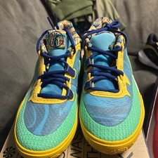 NIKE KYRIE 8 GO SE GS Baltic Blue/Multi-color Kids Size 5Y