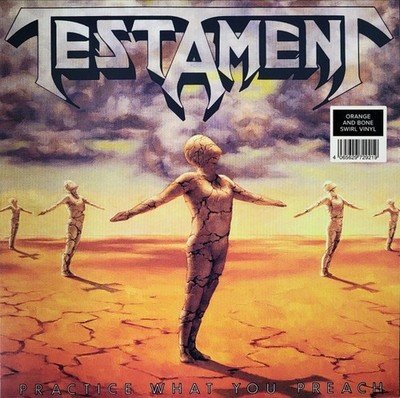 Testament - Practice What You Preach LP Colored Vinyl - SEALED NEW METAL RECORD