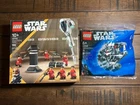 LEGO Star Wars 40765 Kamino Training Facility, 30708 Millennium Falcon New