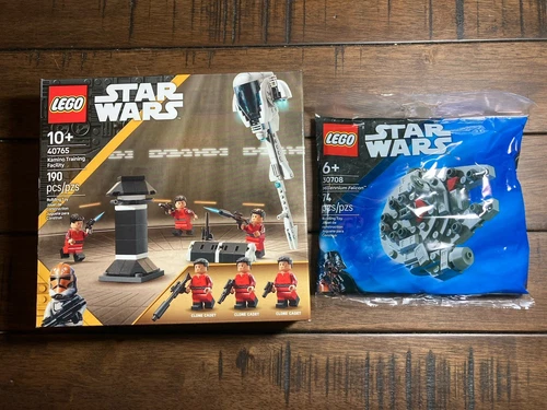 LEGO Star Wars 40765 Kamino Training Facility, 30708 Millennium Falcon New