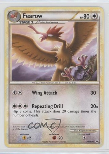 Fearow Pokémon HeartGold & SoulSilver Unleashed #15 2010