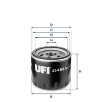 UFI ÖLfilter 23.455.00 FüR Alfa Romeo Passend FüR Fiat Lancia