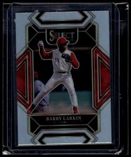 2022 Panini Select - Diamond Level Barry Larkin #299 Holo Silver Prizm