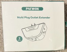 Multi Plug Wall Outlet Extender, Electrical 3 Outlet Wall Plug Splitter, 3-Sided